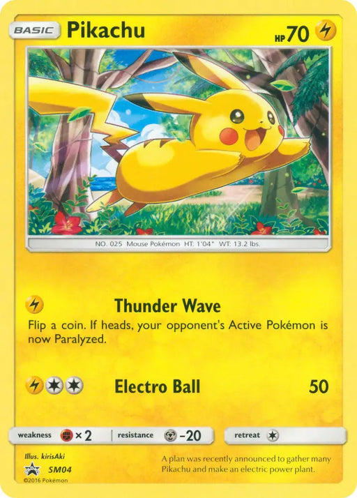 Pikachu (SM04) (Target Non Holo) [Sun & Moon: Black Star Promos] - Pokemon Single