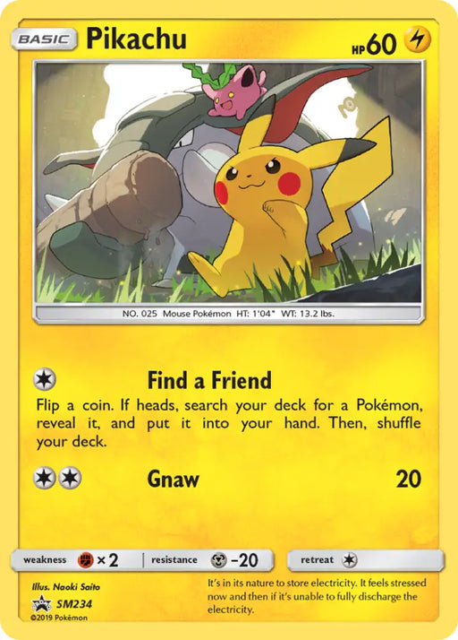 Pikachu (SM234) [Sun & Moon: Black Star Promos] - Pokemon Single