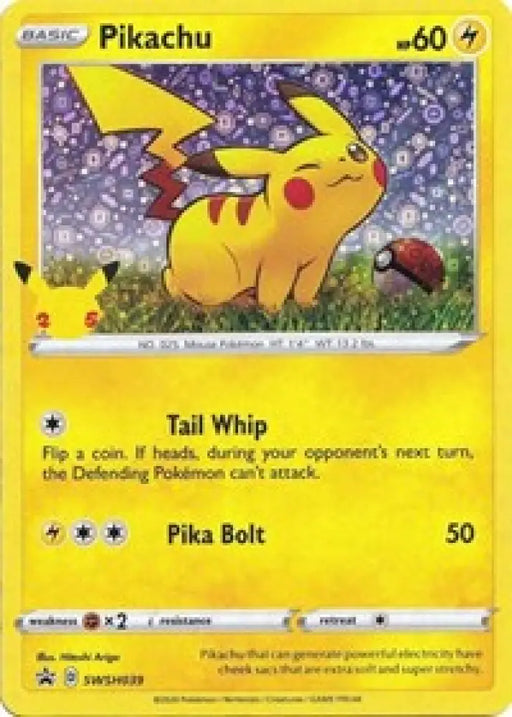 Pikachu (SWSH039) (General Mills Promo) [Miscellaneous Cards] - Pokemon Single