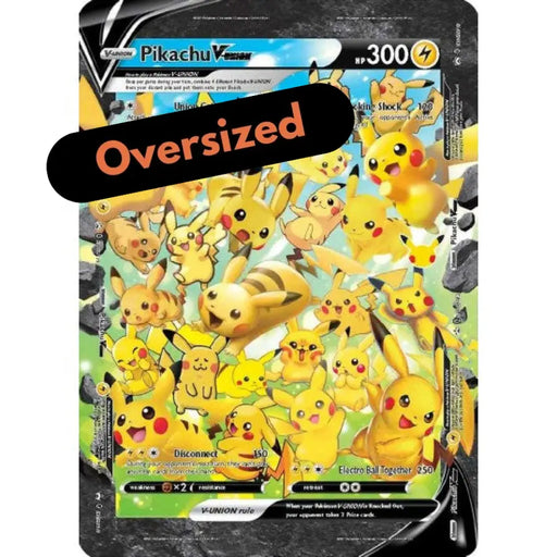 Pikachu V-UNION (Jumbo Card) [Sword & Shield: Black Star Promos] - Pokemon Single