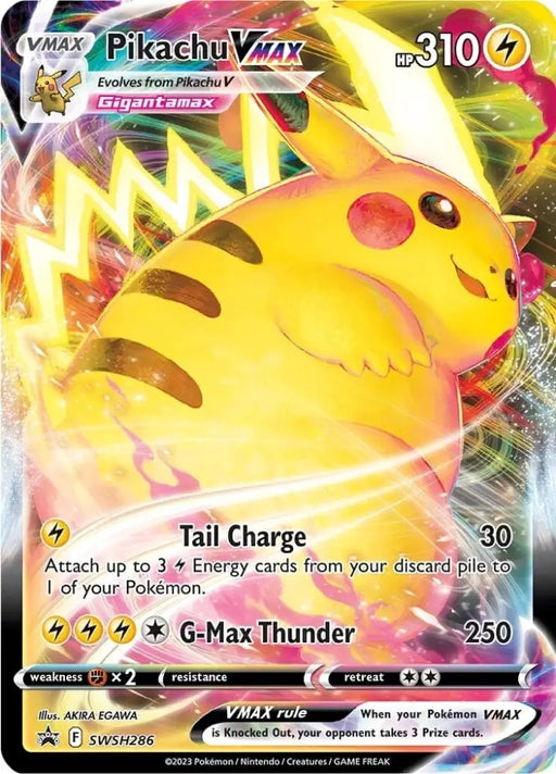 Pikachu VMAX (SWSH286) [Sword & Shield: Black Star Promos] - Pokemon Single