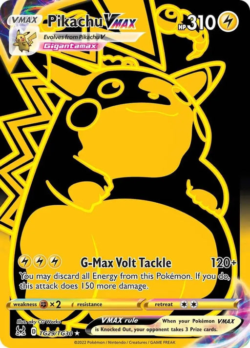 Pikachu VMAX (TG29/TG30) [Sword & Shield: Lost Origin] - Pokemon Single