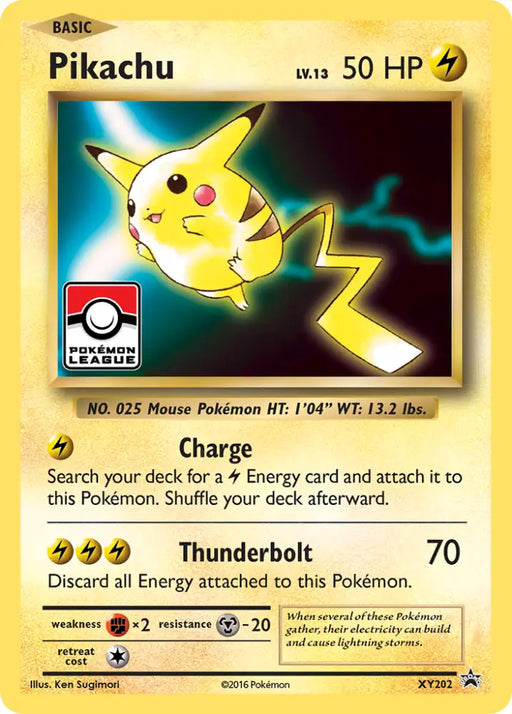 Pikachu (XY202) [XY: Black Star Promos] - Pokemon Single