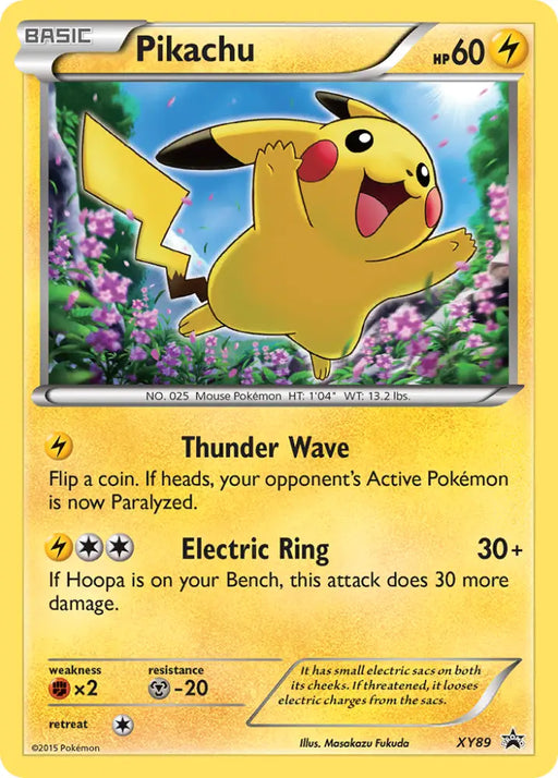 Pikachu (XY89) (Collector Chest) [XY: Black Star Promos] - Pokemon Single