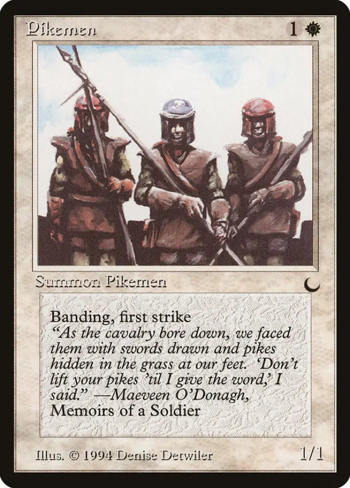 Pikemen [The Dark] - MTG Single