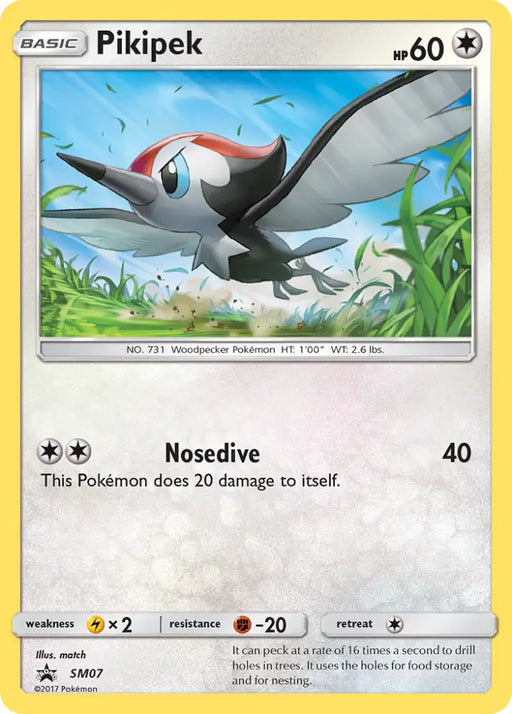 Pikipek (SM07) [Sun & Moon: Black Star Promos] - Pokemon Single