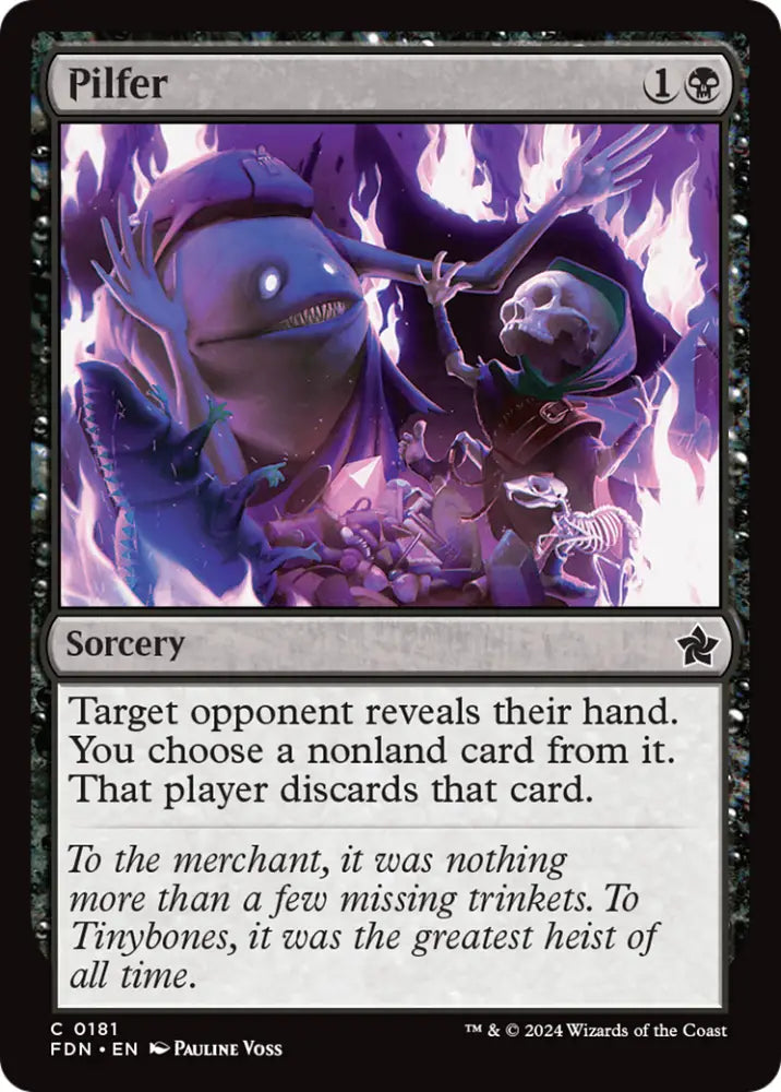 Pilfer [Foundations] - MTG Single