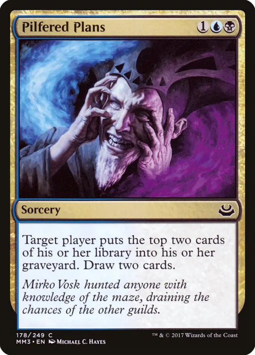 Pilfered Plans [Modern Masters 2017] - MTG Single
