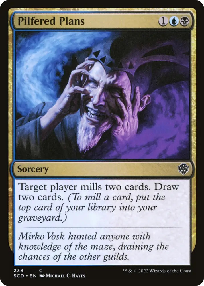 Pilfered Plans [Starter Commander Decks] - MTG Single