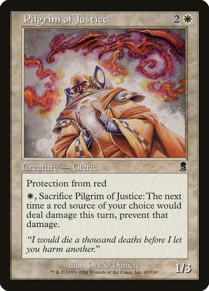 Pilgrim of Justice [Odyssey] - MTG Single