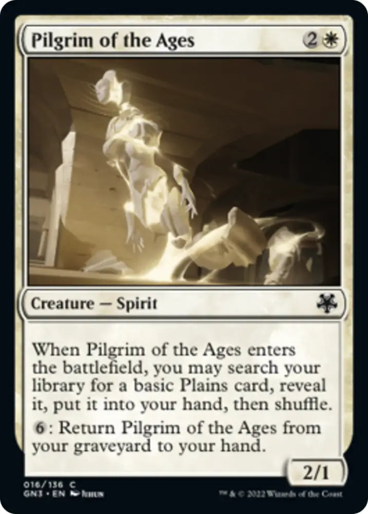 Pilgrim of the Ages [Game Night: Free-for-All] - MTG Single