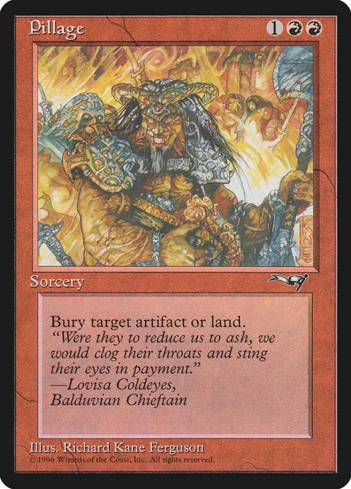 Pillage [Alliances] - MTG Single