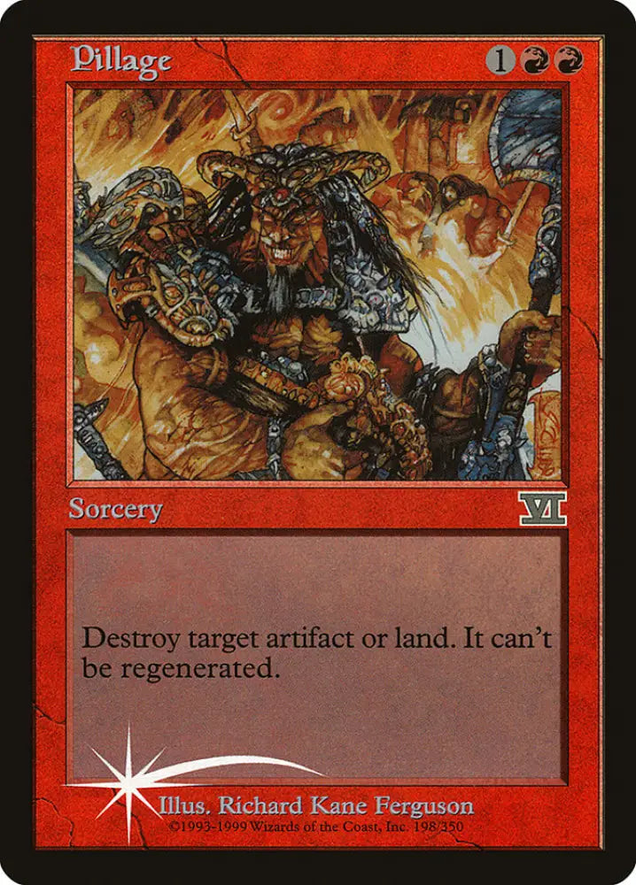 Pillage [Arena League 2000] - MTG Single