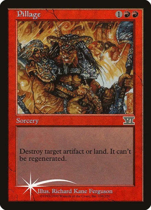 Pillage [Arena League 2000] - MTG Single