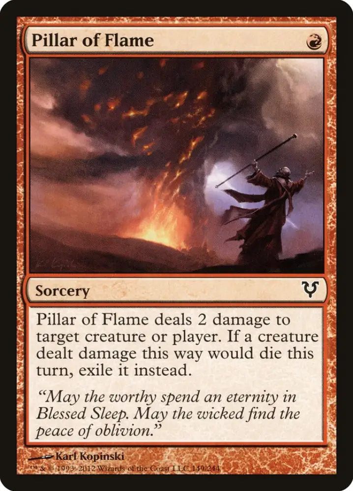 Pillar of Flame [Avacyn Restored] - MTG Single