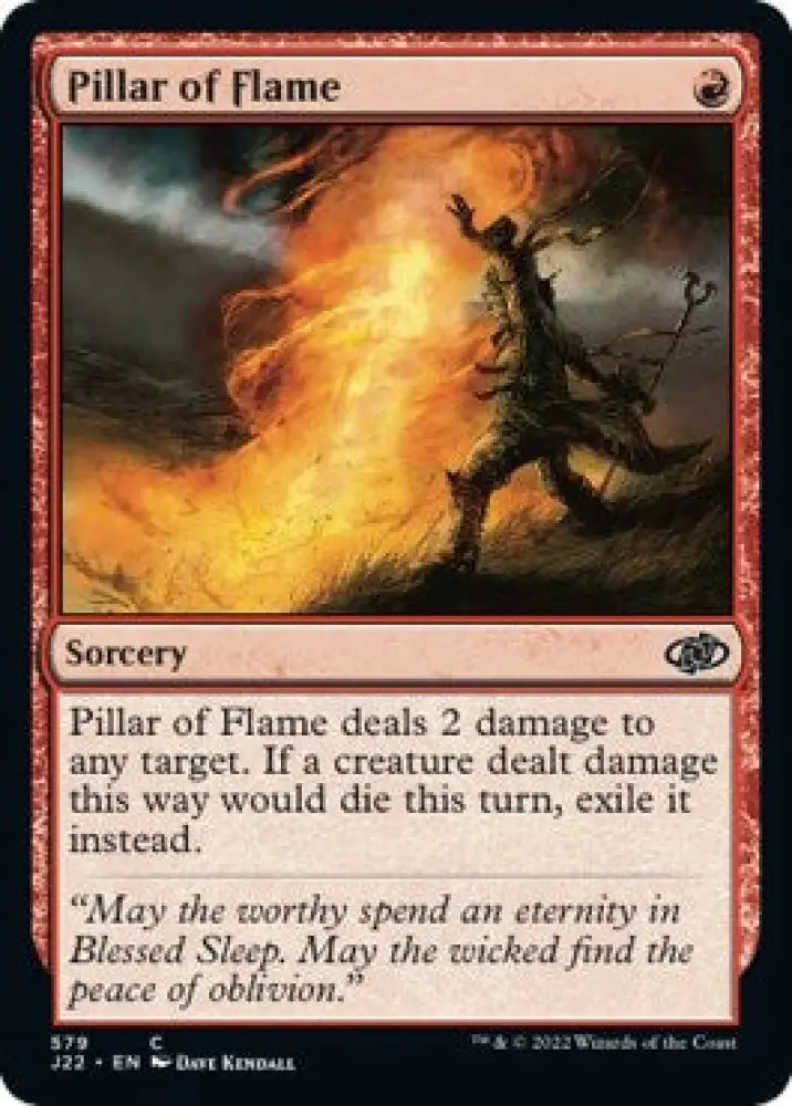 Pillar of Flame [Jumpstart 2022] - MTG Single