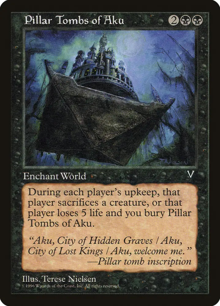 Pillar Tombs of Aku [Visions] - MTG Single