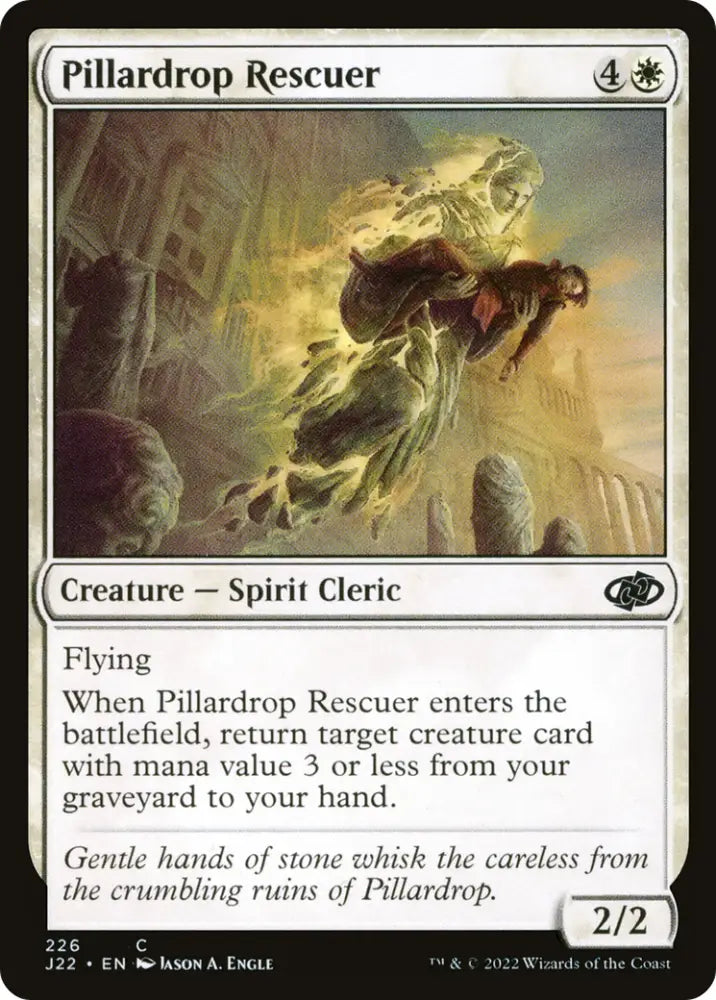 Pillardrop Rescuer [Jumpstart 2022] - MTG Single