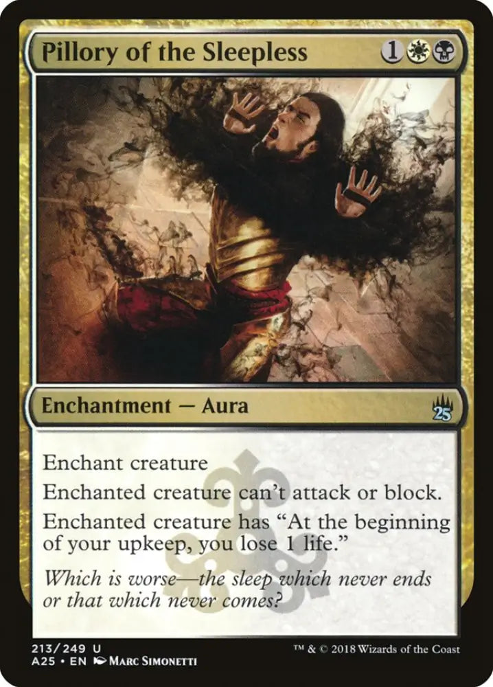 Pillory of the Sleepless [Masters 25] - MTG Single