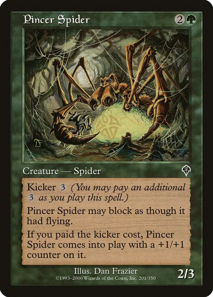 Pincer Spider [Invasion] - MTG Single