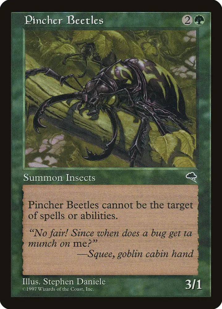 Pincher Beetles [Tempest] - MTG Single