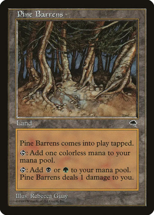 Pine Barrens [Tempest] - MTG Single