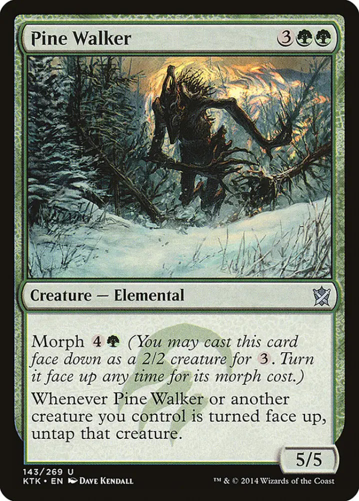 Pine Walker [Khans of Tarkir] - MTG Single