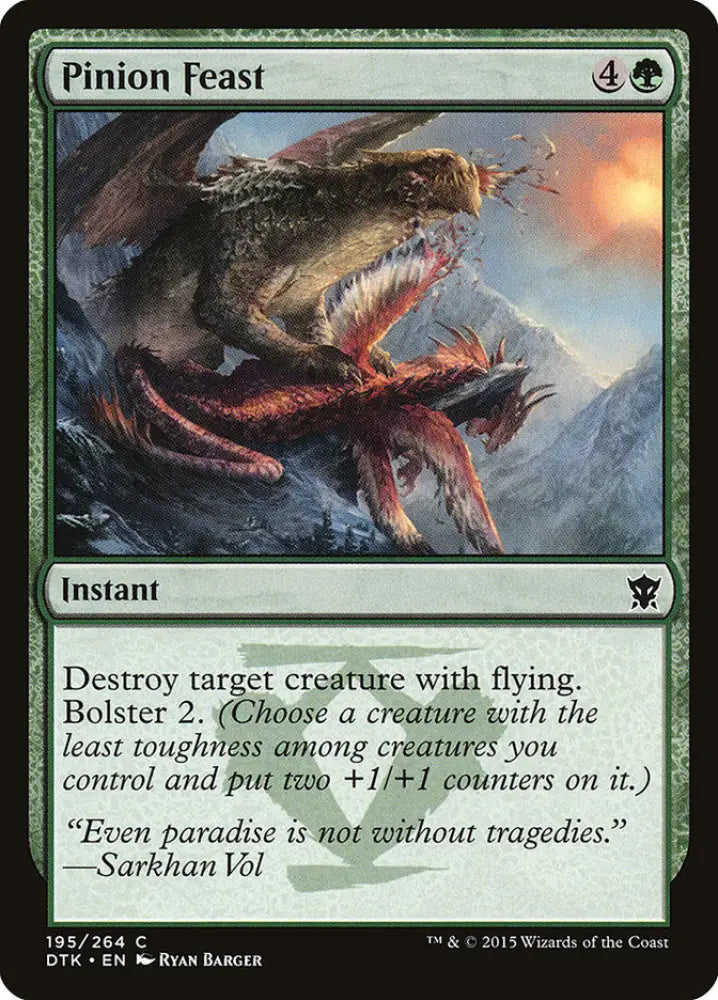 Pinion Feast [Dragons of Tarkir] - MTG Single