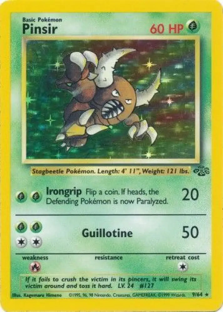 Pinsir (9/64) [Jungle Unlimited] - Pokemon Single