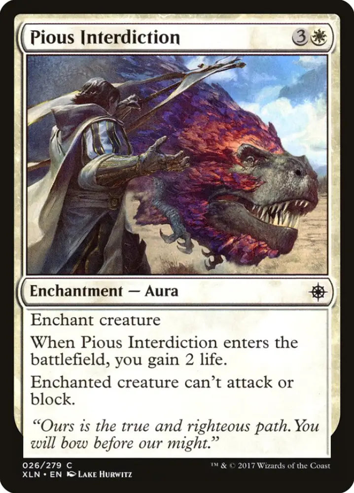 Pious Interdiction [Ixalan] - MTG Single