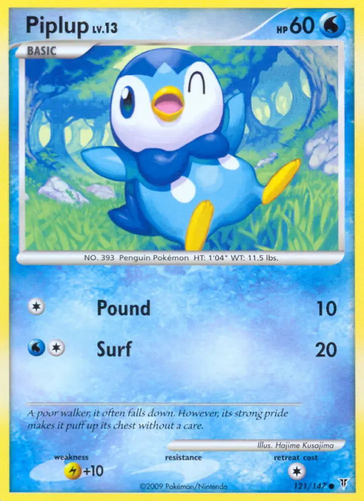 Piplup (121/147) [Platinum: Supreme Victors] - Pokemon Single