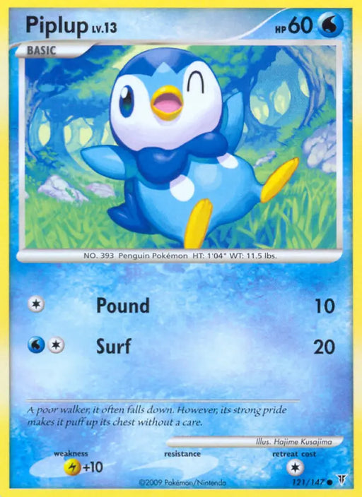 Piplup (121/147) [Platinum: Supreme Victors] - Pokemon Single