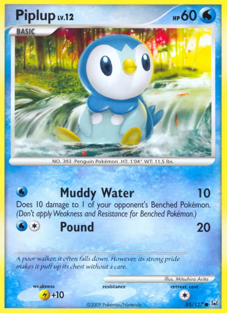 Piplup (85/127) [Platinum: Base Set] - Pokemon Single