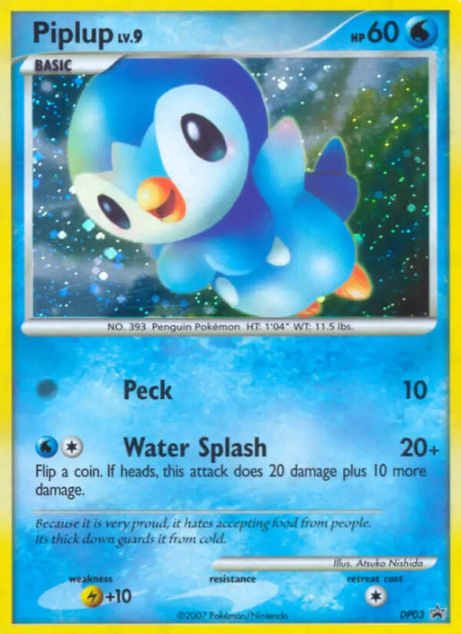 Piplup (DP03) [Diamond & Pearl: Black Star Promos] - Pokemon Single