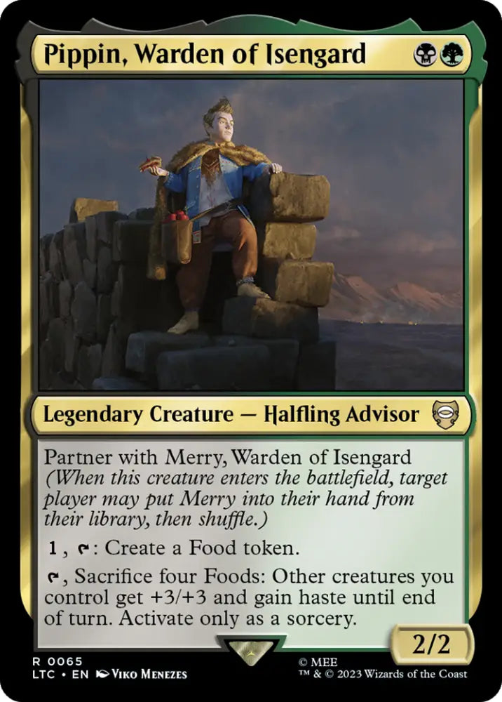 Pippin Warden of Isengard [The Lord of the Rings: Tales of Middle-Earth Commander] - MTG Single
