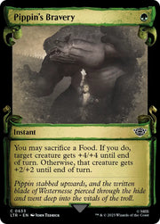 Pippin’s Bravery [The Lord of the Rings: Tales of Middle-Earth Showcase Scrolls] - MTG Single