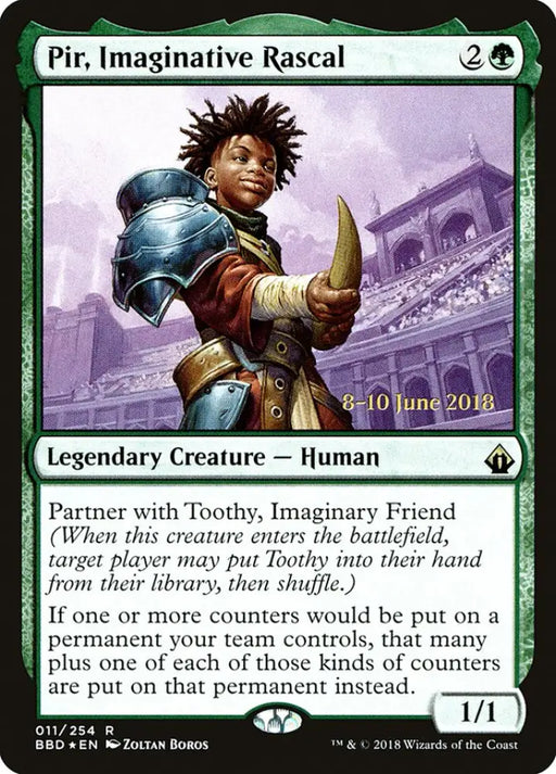 Pir Imaginative Rascal [Battlebond Prerelease Promos] - MTG Single