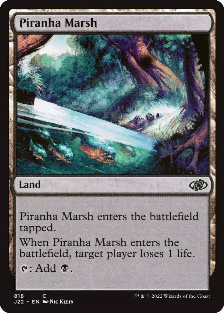 Piranha Marsh [Jumpstart 2022] - MTG Single