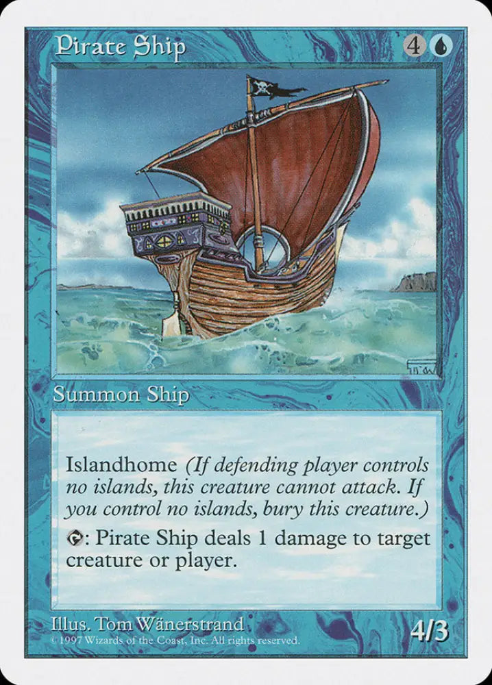 Pirate Ship [Fifth Edition] - MTG Single