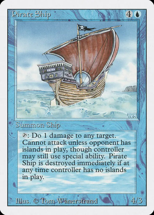 Pirate Ship [Revised Edition] - MTG Single