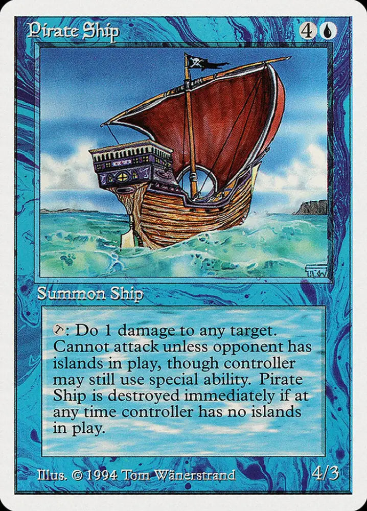 Pirate Ship [Summer Magic / Edgar] - MTG Single