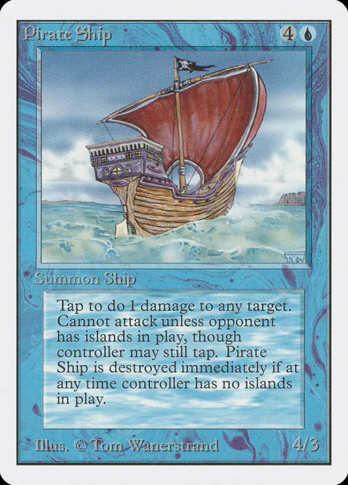 Pirate Ship [Unlimited Edition] - MTG Single