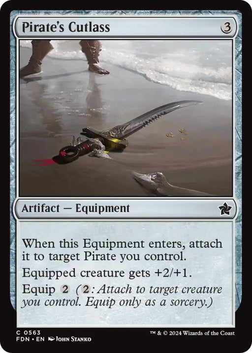 Pirate’s Cutlass [Foundations] - MTG Single