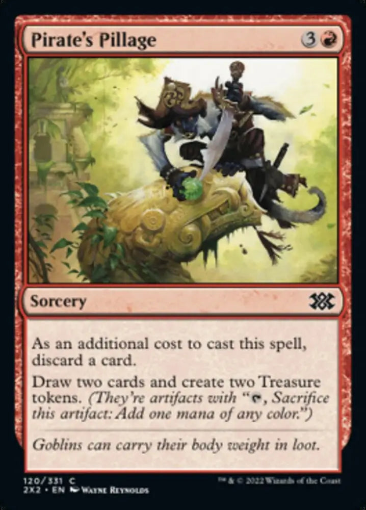 Pirate’s Pillage [Double Masters 2022] - MTG Single