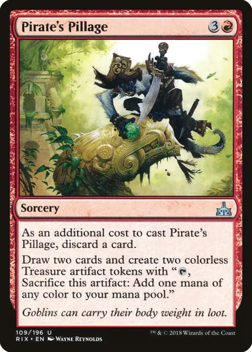 Pirate’s Pillage [Rivals of Ixalan] - MTG Single
