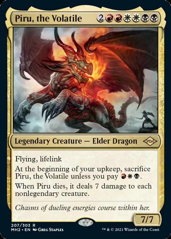 Piru the Volatile [Modern Horizons 2] - MTG Single