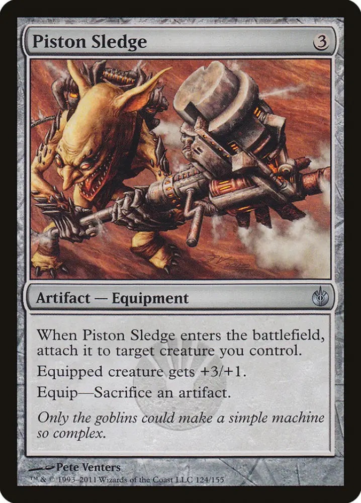 Piston Sledge [Mirrodin Besieged] - MTG Single