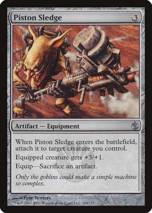 Piston Sledge [Mirrodin Besieged] - MTG Single