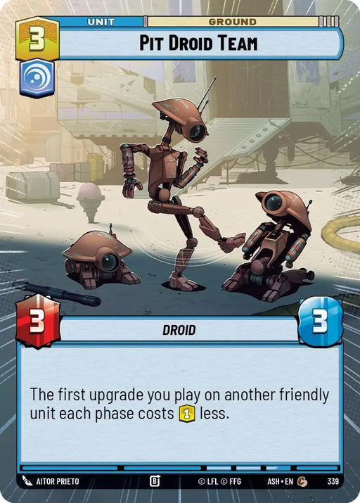 Pit Droid Team (Hyperspace) (339) [Ashes of the Empire]