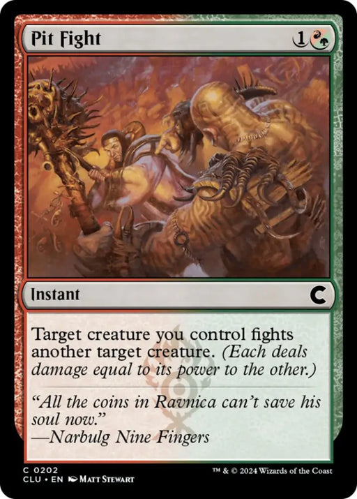 Pit Fight [Ravnica: Clue Edition] - MTG Single